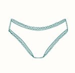 Aucune couture du coeur absorbant visible Aucune couture du coeur absorbant visible